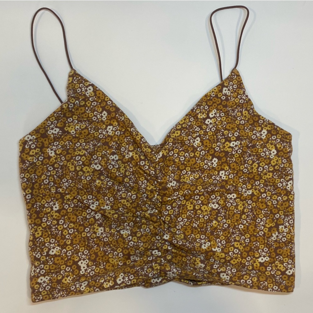 Flower crop top